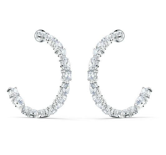 Silver Solana Hoop Earring