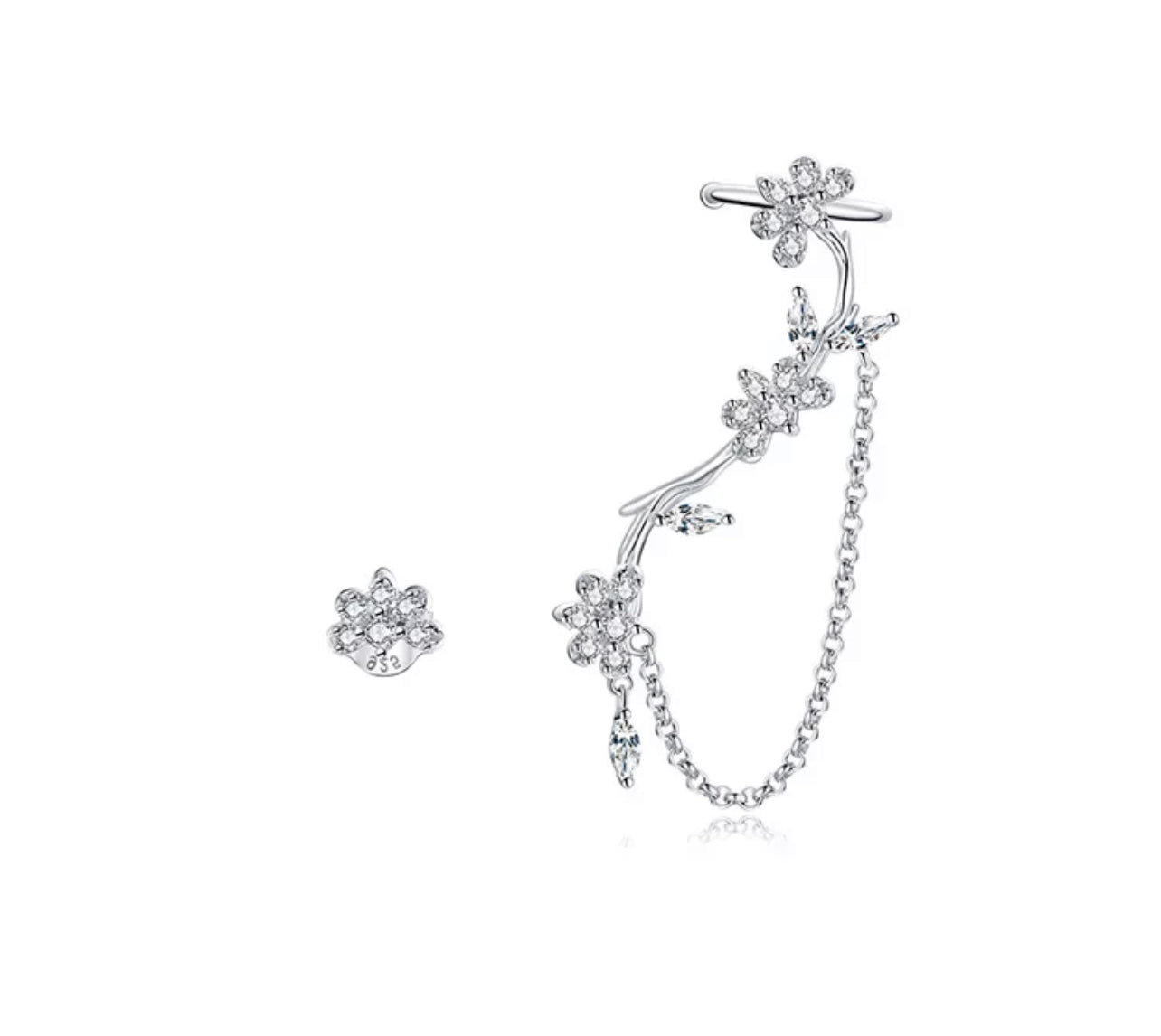 Sparkling Blossom Cuff