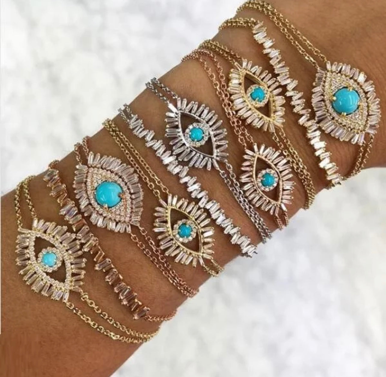 Gold Fehreesa Bracelet
