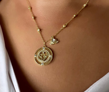 Love & Light Tamil Aum Necklace