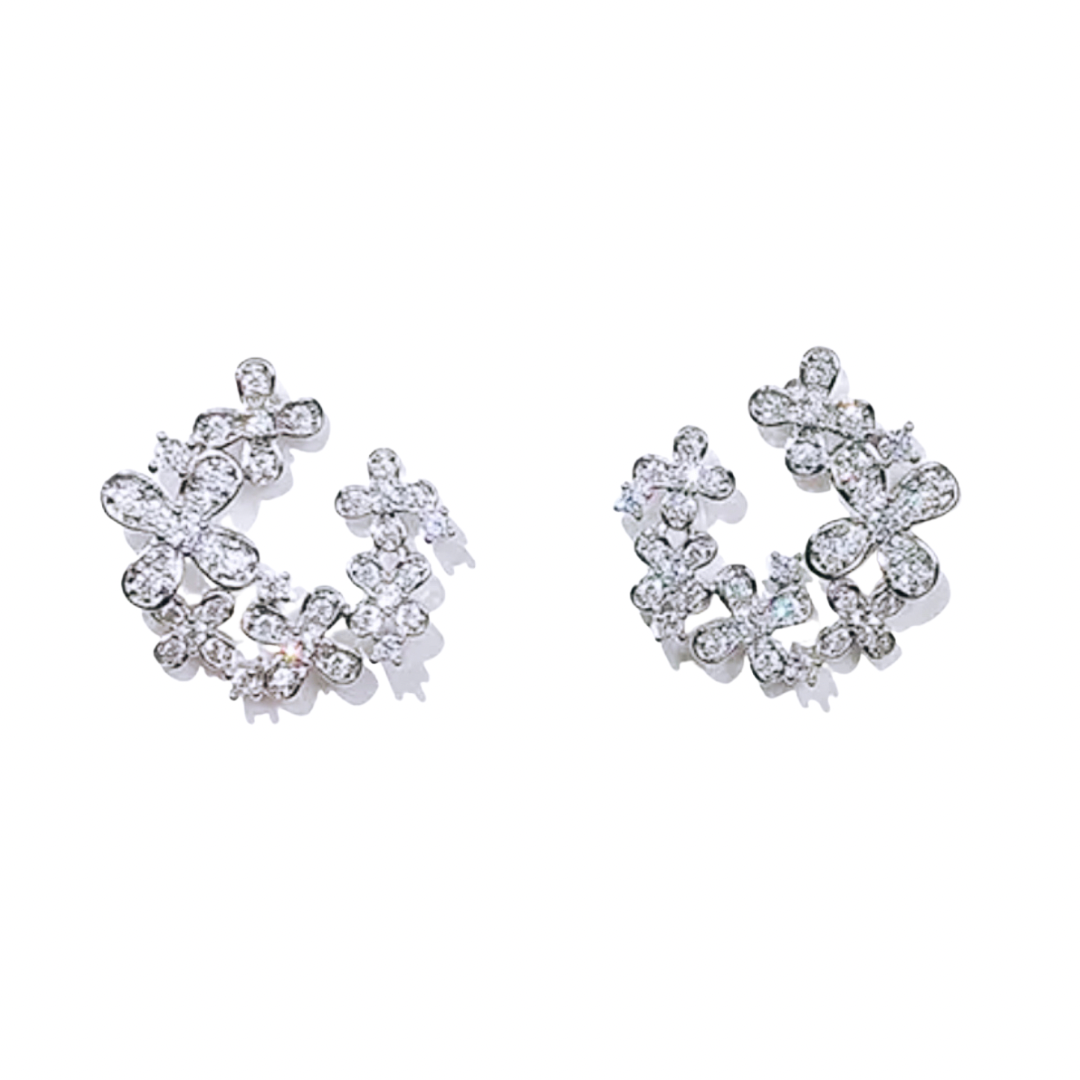 La Flora Croissant Earring