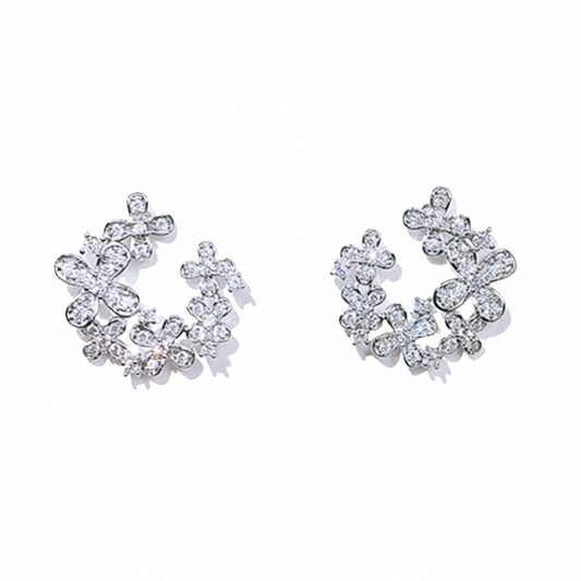 La Flora Croissant Earring
