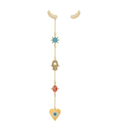 Atlantis Flight of Love Earrings