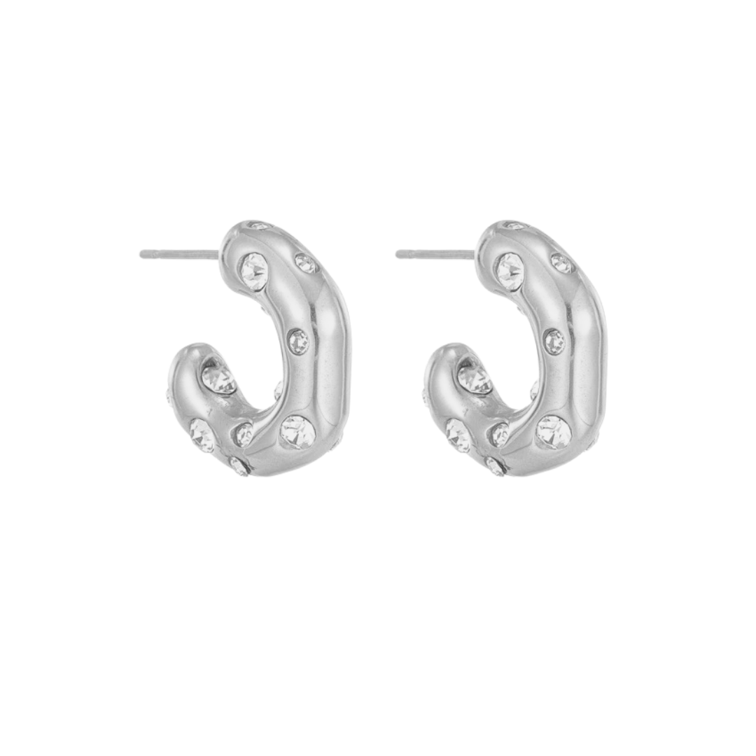 Silver Noku Earring