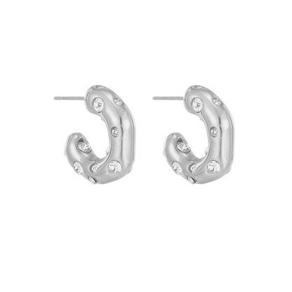 Silver Noku Earring