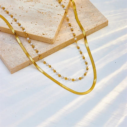 Gold Evelyn Necklace