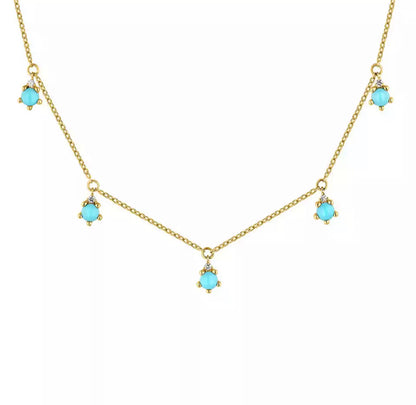 Christiana Turquoise Necklace Set