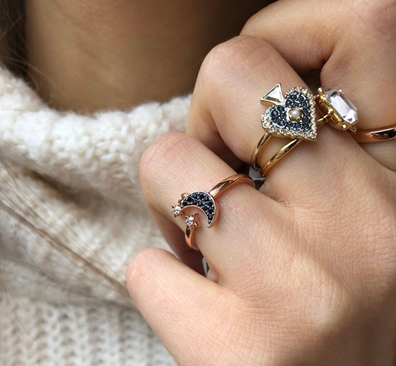 Mystical Play & Sparkle Ring Set