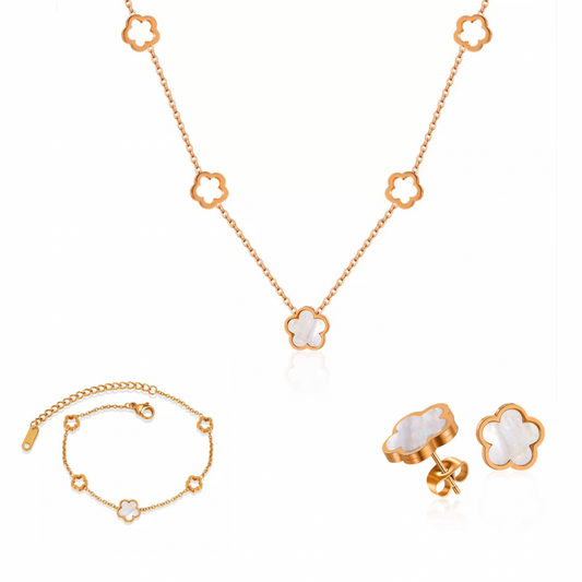 Gold Clover Set