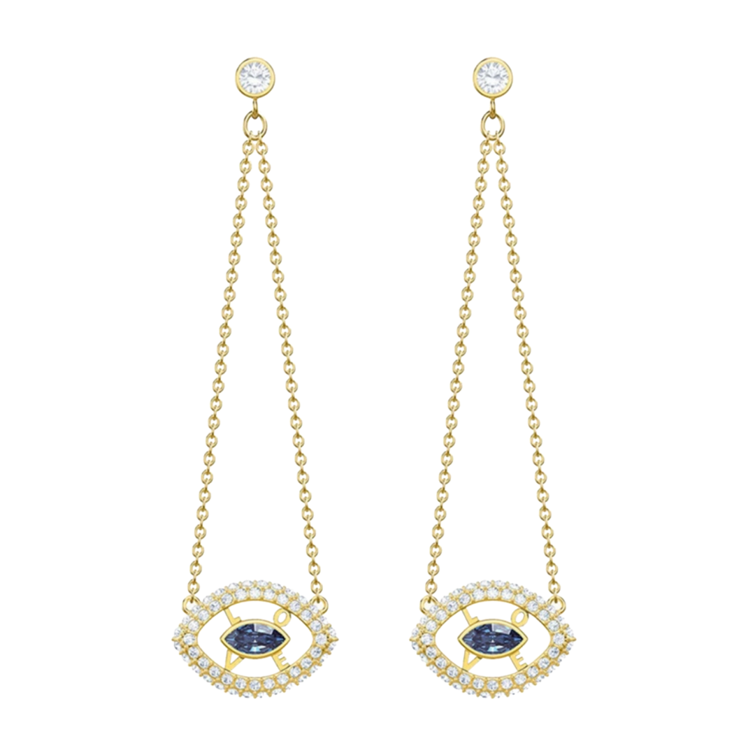 Turkish Sunset Evil Eye Earring