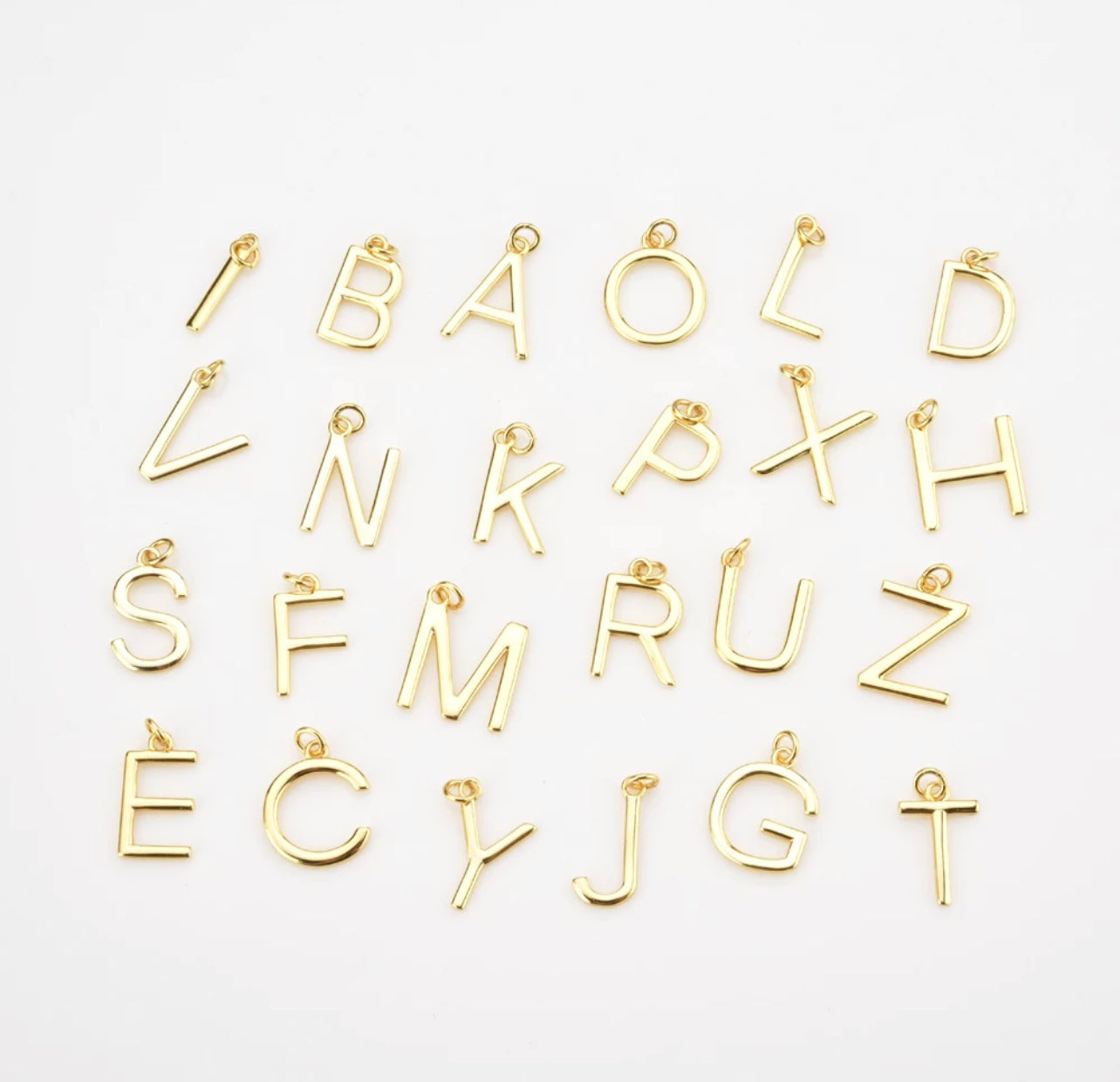 Birthstone  Initial Necklace (925)