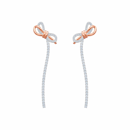 Tennis Bow Earring