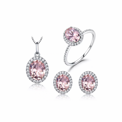 Pink Oval Halo Candy Set