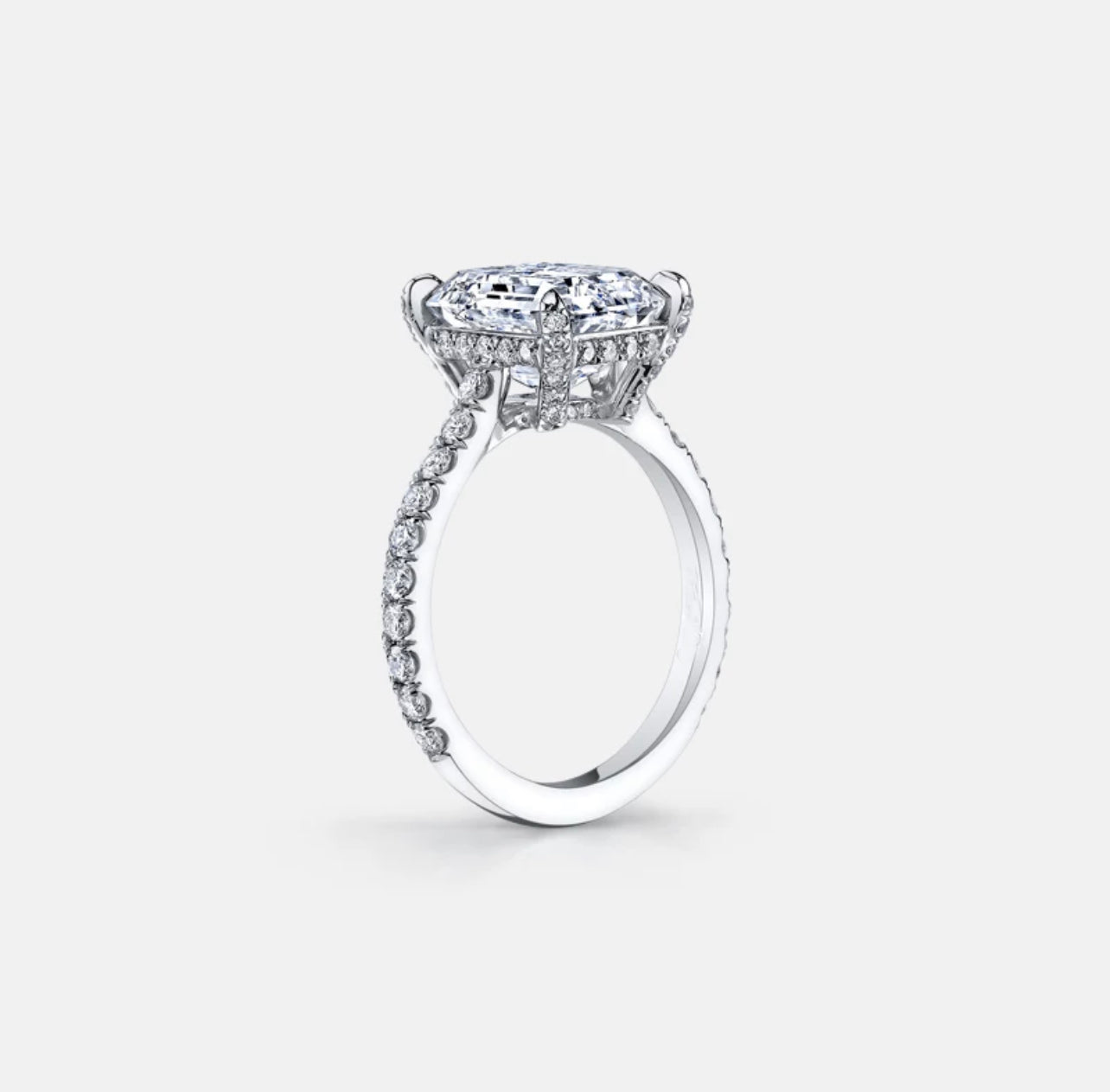 Tzarina Emerald Cut Ring
