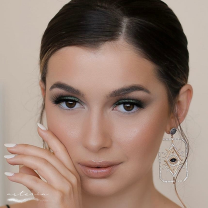 Gold Fortune Teller Earrings