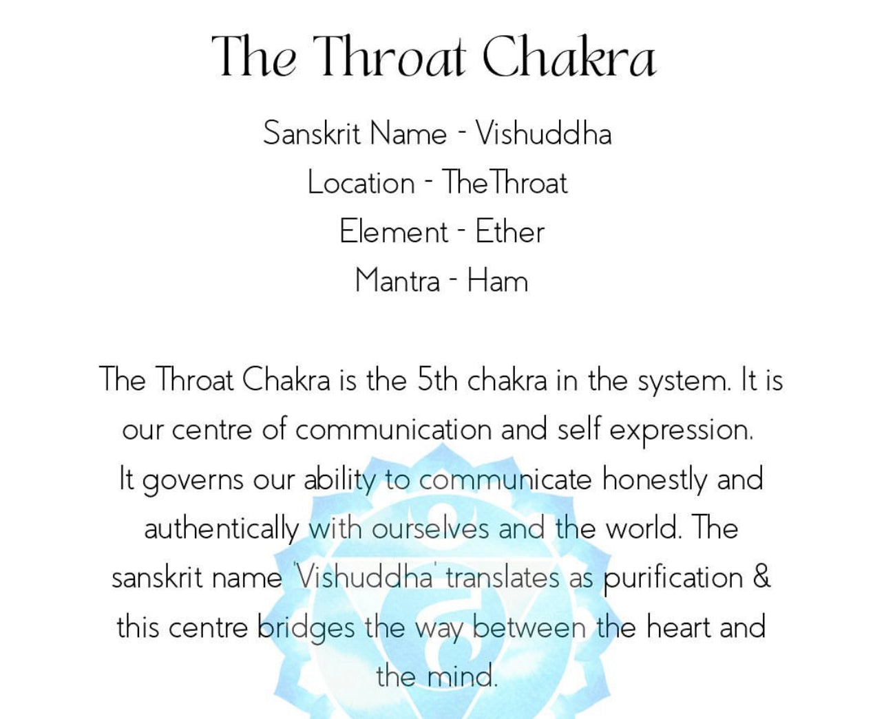Gold/Silver Visshudha Throat Chakra Ring