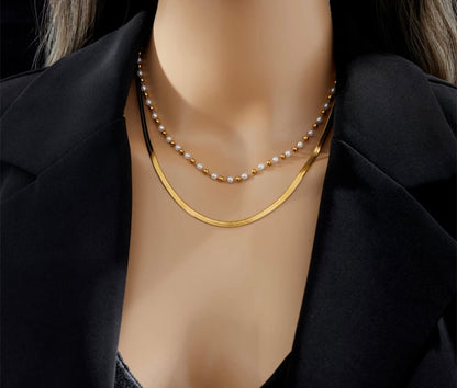 Gold Evelyn Necklace
