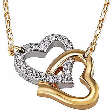 Gold Lovelocked Necklace
