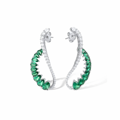 Emerald Bourgeoisie Earring