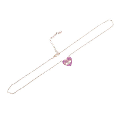 Rose Kissed Eye Of Love Necklace