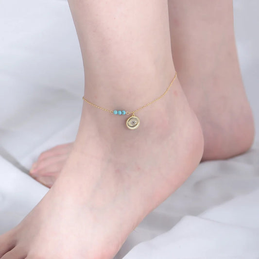 Bohemia Turquoise Anklet
