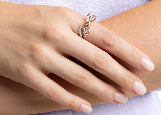 Tennis Bow Ring