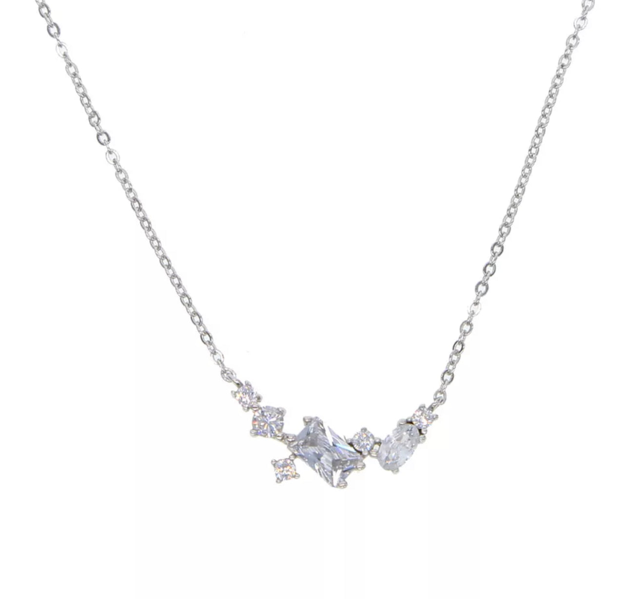 Abstract Brilliance Necklace