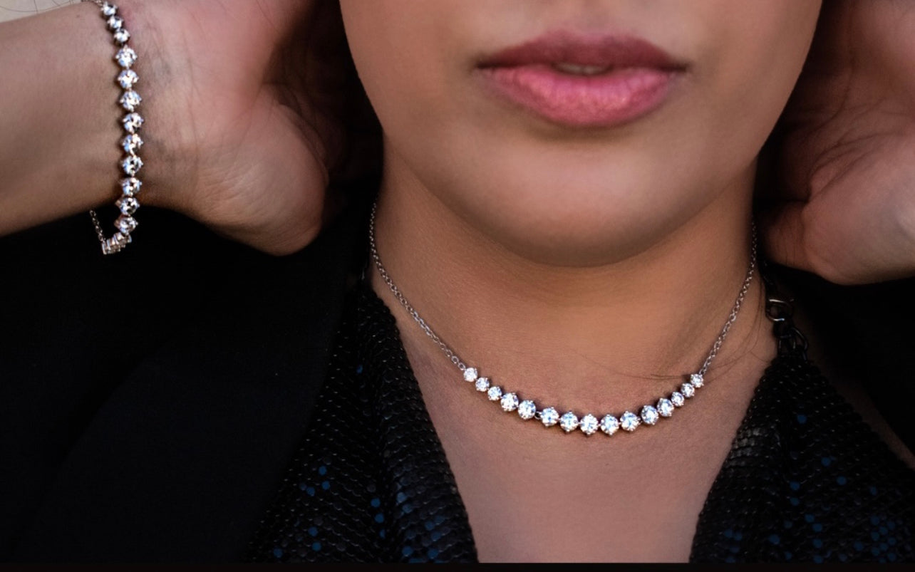 Millennial Tennis Necklace
