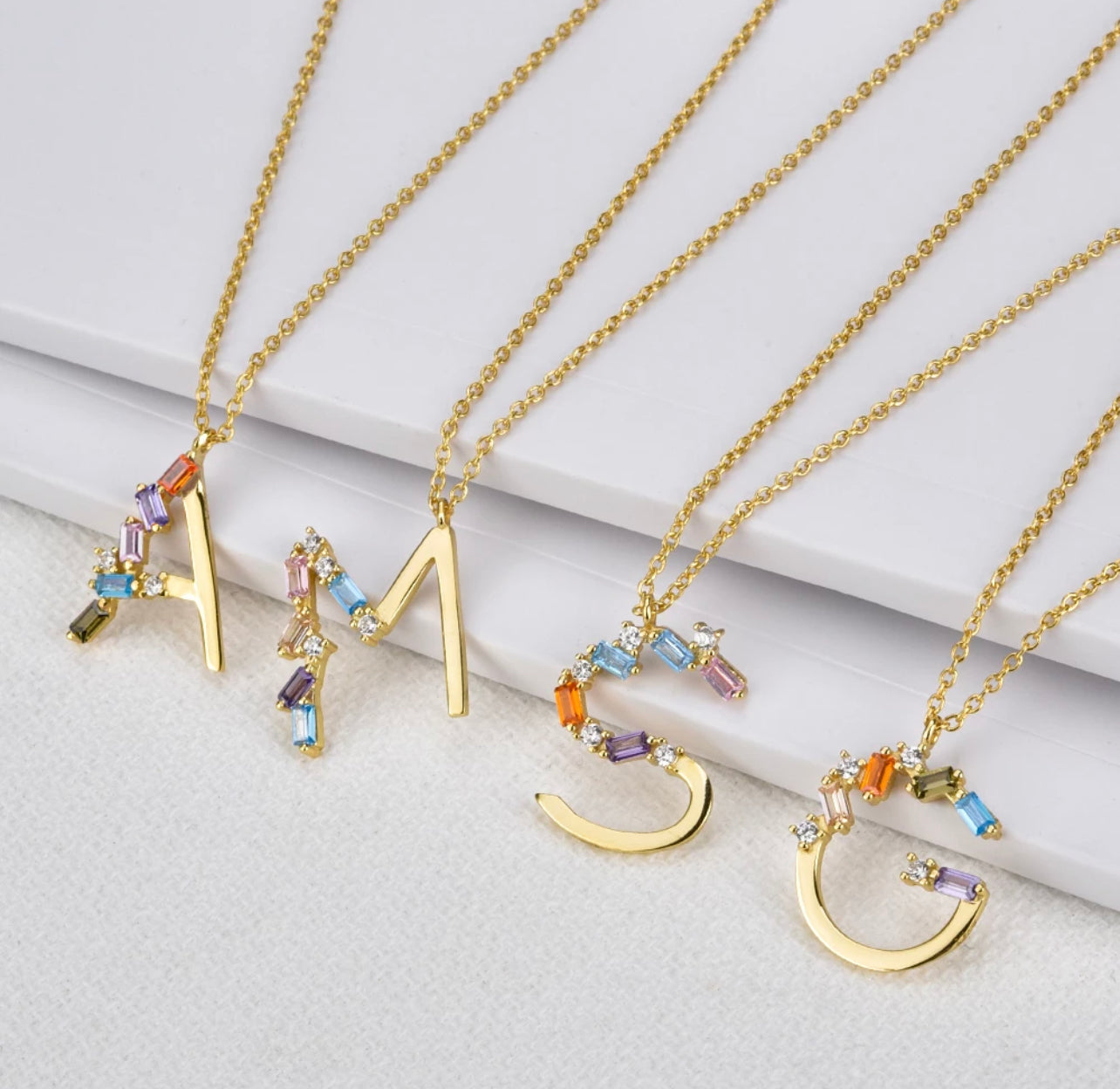 Absolu’ Initial Necklace