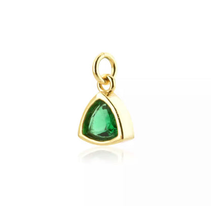 Birthstone  Initial Necklace (925)