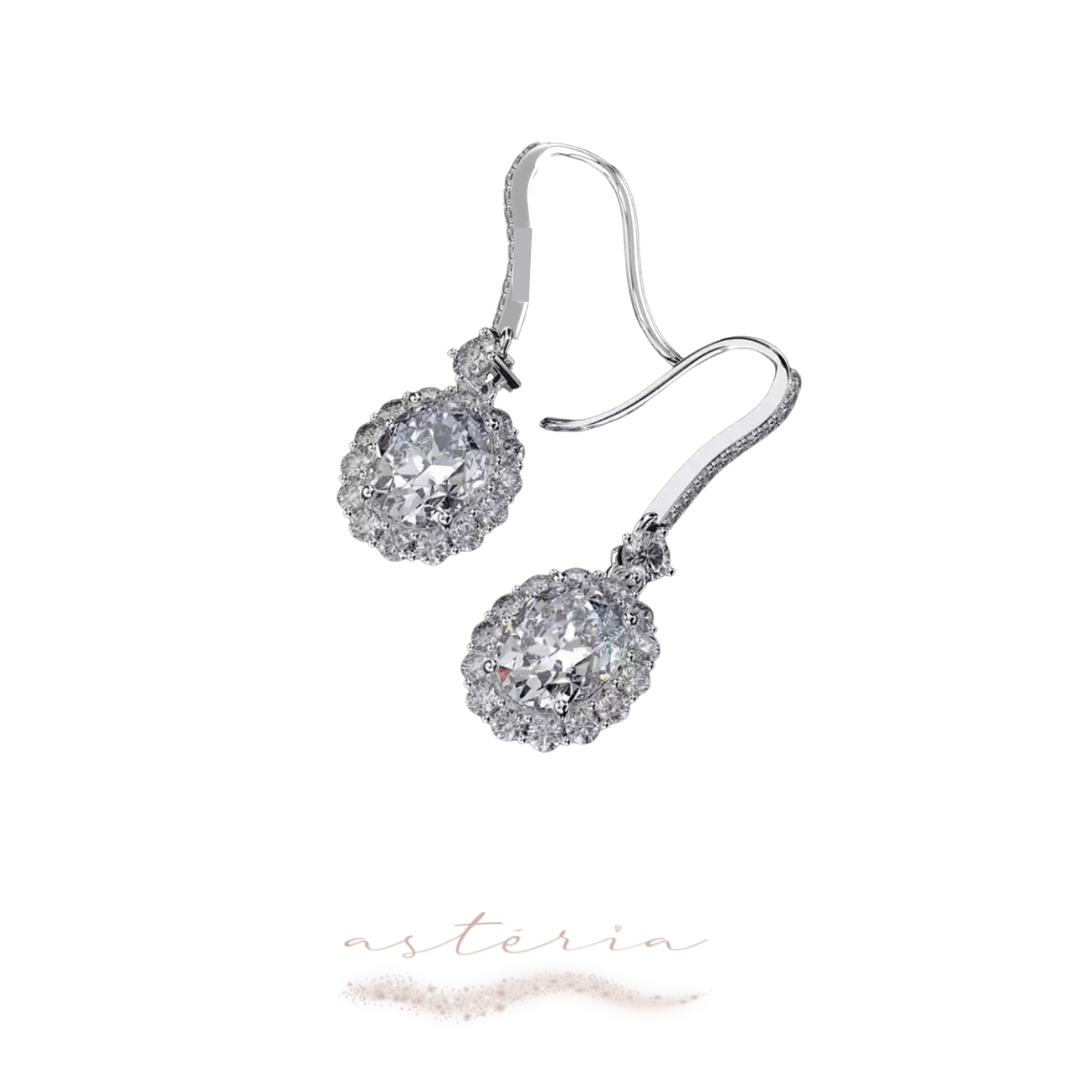 Bridal Oval Drop