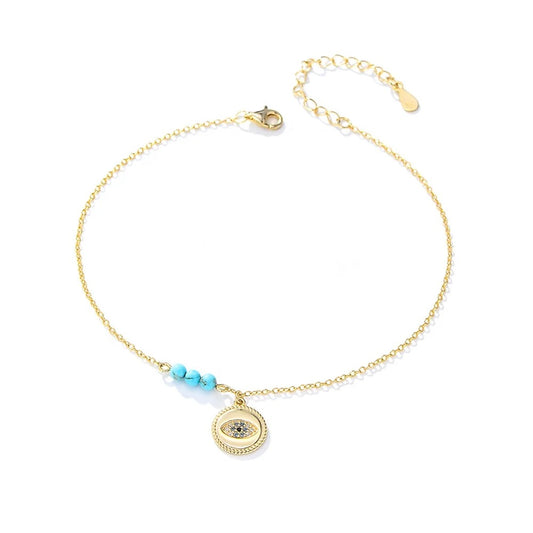 Bohemia Turquoise Anklet