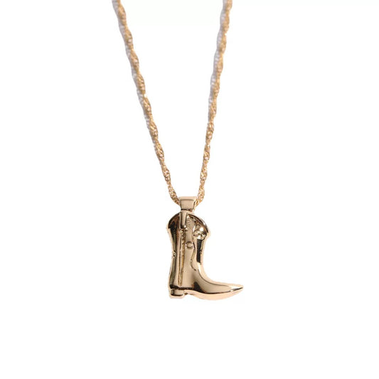 Gold Wild West Necklace