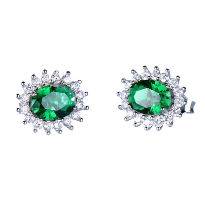 Vintage Emerald Diana Set