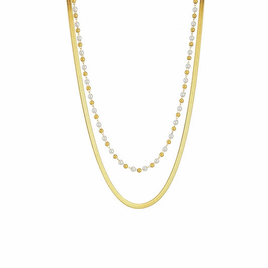 Gold Evelyn Necklace