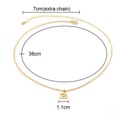 Dainty Aum Necklace