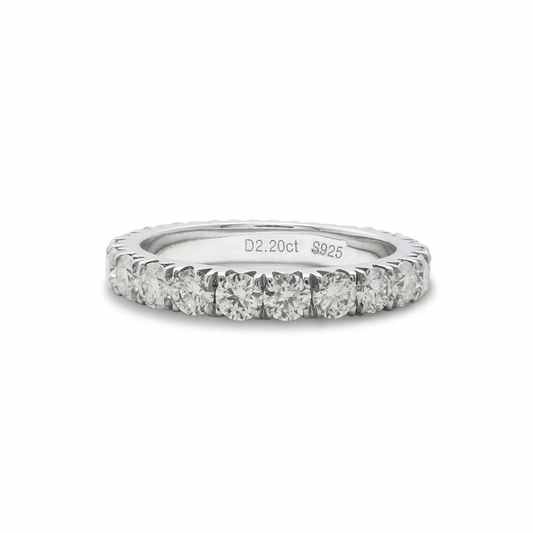 Moissanite Classic Eternity Ring