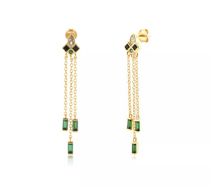 Raani Emerald Earring