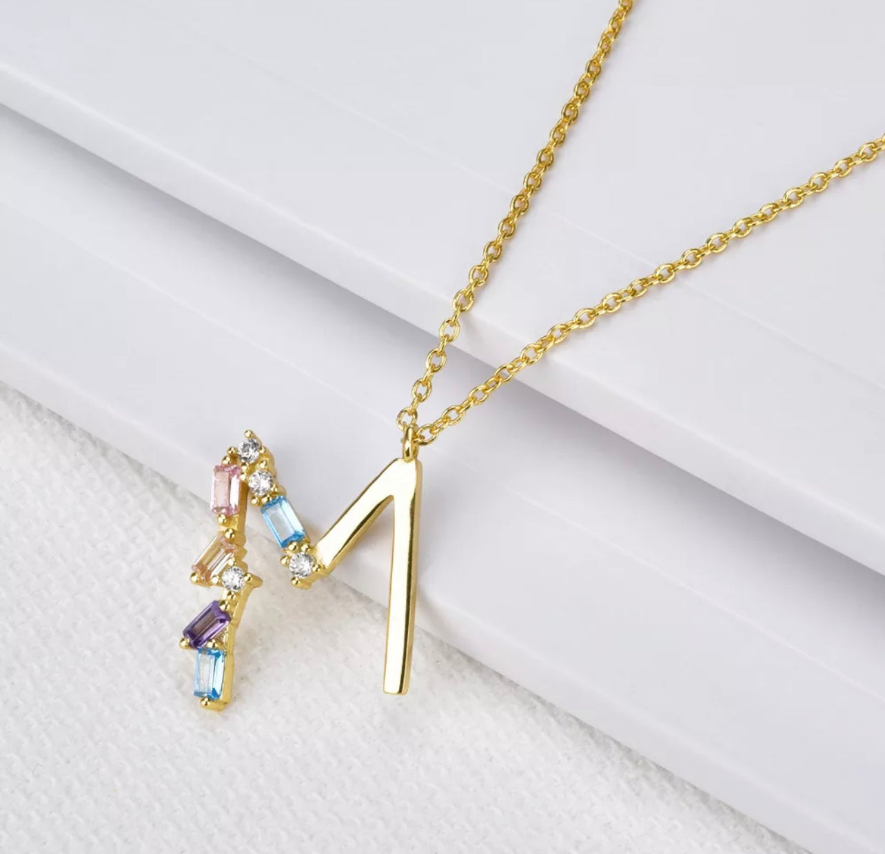 Absolu’ Initial Necklace