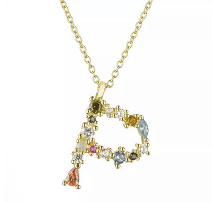 Gold Affirmation Necklace (A-Z)