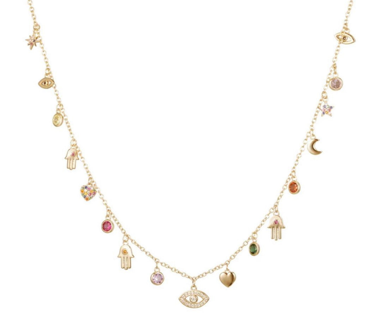 Candy Sparkle Evil Eye Anklet