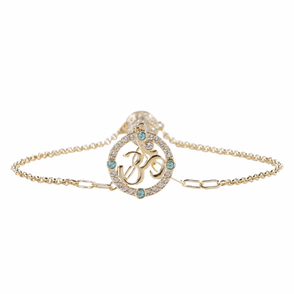 Gold Aura Aum Bracelet