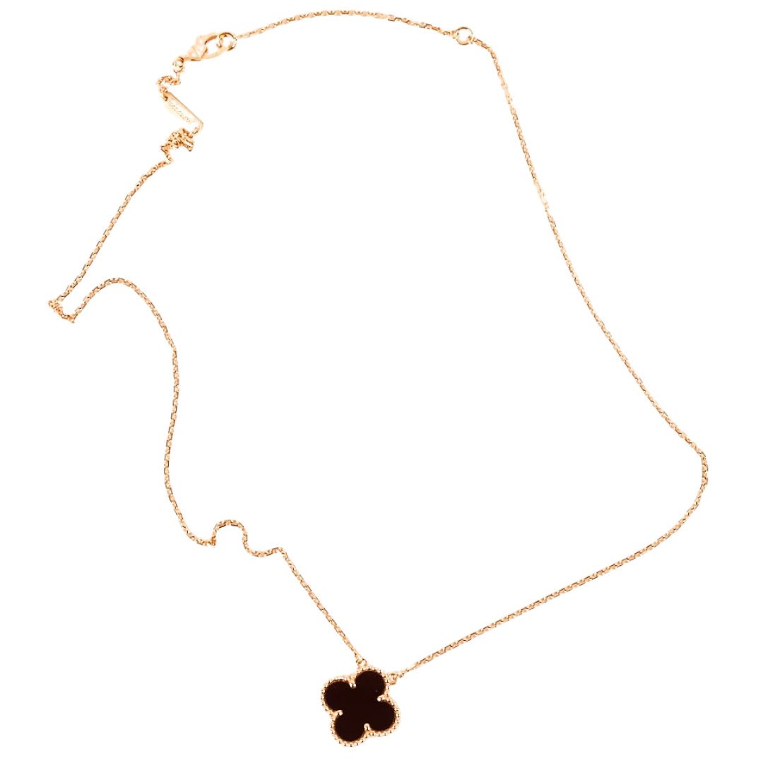 Mishka Rose Gold Clover Layered Luxe Look