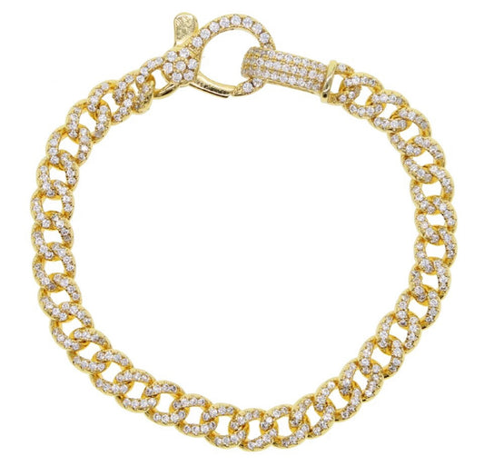 Gold Tzar Cuban Bracelet