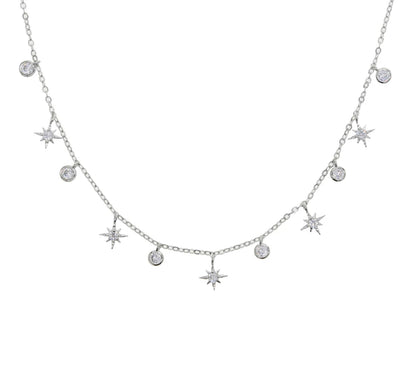 All The Stars Necklace (Silver)