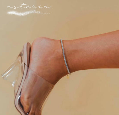 Mishkah’s Golden Trio Anklets