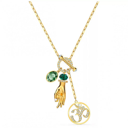 Aurah Hand Charm Necklace