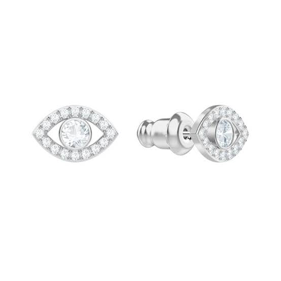 Iced Evil Eye Stud Earring