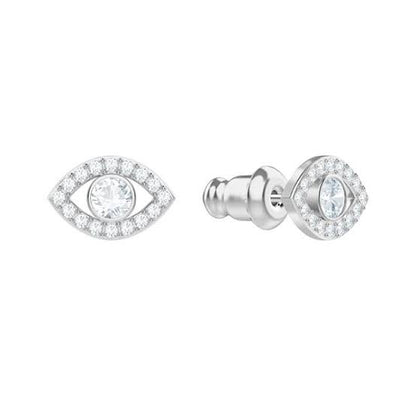 Iced Evil Eye Stud Earring