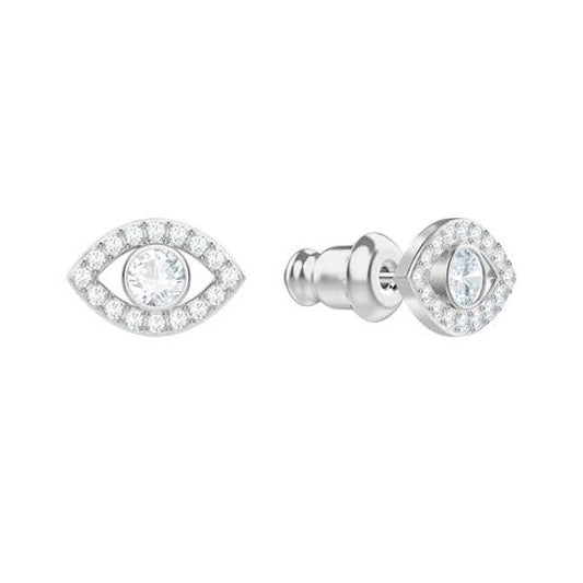 Iced Evil Eye Stud Earring